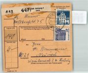 92242 W8452 Ehenfeld KEINE AK Paketkarte