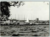 Västeras - Hamnen Hafen Segelboot Schiff Turm