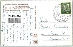 94252 W8371 Bayerisch Eisenstein - Gasthaus Hintersteinhütte Großer Arber Winter