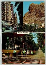 Alicante - Palmenallee Auto
