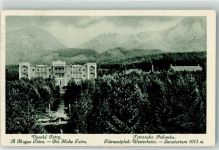 Vysoke Tatry Hohe Tatra - Westerheim Sanatorium 1015 m
