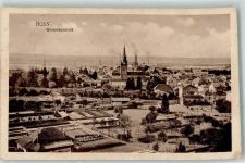 57260 Dieuze Duß 1917 - Kirche Fabrik Feldpost