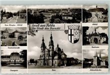 36037 W6400 Fulda - Dom Paulustor Michealiskirche Oragerie Wappen