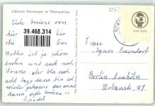 31737 W3262 Steinbergen , Wesergeb Foto AK