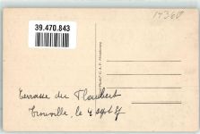 14360 Trouville-sur-Mer - Reine des Plages la Poissonnerie Oldtimer Fahrrad