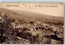 88560 Saint-Maurice-sur-Moselle 1916 - Saint Maurice mit der Combreshöhe