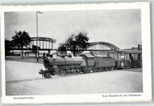 W4000 Düsseldorf Neue Rheinbrücke Gesolei Kleinbahn Gebrauchsspuren