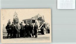 Arbeiter Lkw Privatfoto KEINE AK