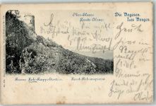68150 Ribeauville Rappoltsweiler 1899 - Ruine Hoh-Rappoltstein