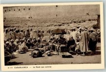 Casablanca Le Souk aux cuivres Marktszene Motiv Marokko
