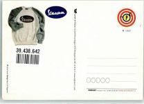 Vespa Werbung Motorrad Foto AK