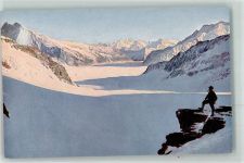 Jungfraujoch Aletgletscher Jungfraubahn FRG Serie 64 Nr.3100 Berg