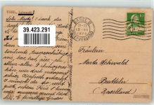 Lebewohl Tracht Kühe Thiele, Arthur Künstlerkarte