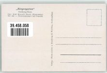06547 O4713 Stolberg Harz - Gasthaus Bürgergarten