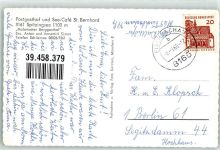 83727 W8162 Spitzingsee - Postgasthaus und See-Cafe St. Bernhard Omnibus Oldtimer
