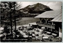 83727 W8162 Spitzingsee - Postgasthof--See-Cafe St. Bernhard Spinzingsee Hüttenstempel