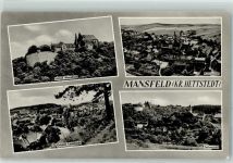 06343 O4274 Mansfeld , Südharz - Schloß Mansfeld Ortsteil Leimbach