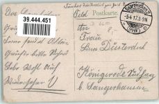66111 W6600 Saarbrücken 1917 Gebrauchsspuren am Winterberg