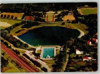 25421 W2080 Pinneberg - See Schwimmbad Sportstätte Fliegeraufnahme