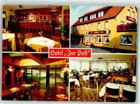 32676 W4927 Hummersen Foto AK Hotel zur Post Kegelbahn Gastraum