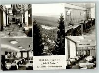99885 O5806 Luisenthal , Thür - FDGB-Erholungsheim Adolf Deter Foyer Restaurant Bauernstube Speisesaal