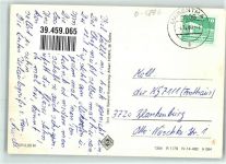 99885 O5806 Luisenthal , Thür - FDGB-Erholungsheim Adolf Deter Foyer Restaurant Bauernstube Speisesaal