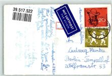 83242 W8216 Reit im Winkl 1958 Winter Jugendherberge Nattersbergalm