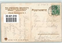 38875 O3703 Elbingerode Harz 1912 - Bahnhof m. Blick auf die Stadt