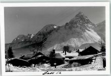 6631 Lermoos FOTO KEINE AK Ort handschriftlich Winter
