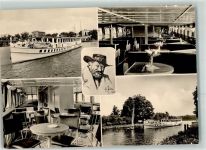 W1000 Berlin Mitte Weiße Flotte Berlin Binnenschiff 1960