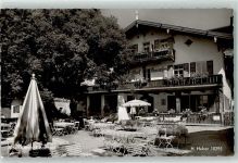82467 W8101 Krün - Alpen-Gasthaus Bramsee Hüttenstempel