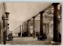 88140 Contrexeville Foto AK La Grande Galerie Säule Kapitell