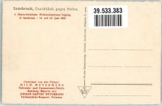 6020 Innsbruck - 4. Oesterreicher Weihenstephaner Tagung 1930
