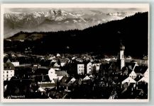 87509 W8970 Immenstadt i. Allgäu Foto AK gegen die Daumengruppe Alpenpanorama