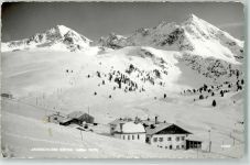 6183 Kühtai 1960 Winter Jagsschloss Küthai Gasthaus