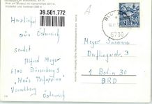 6700 Bludenz - Winter Bürsberg im Brandnertalmit Gamsfreiheit Klostertal u. Itonskopf nur Scan beschnitten