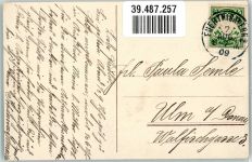 90762 W8510 Fürth , Bay 1909 - das neue Stadttheater