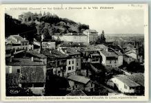 10150 Aubeterre - Überreste von Schloss Buchard d`Essarbes de Lussan