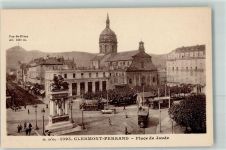 63000 Clermont-Ferrand - Place de Jaude Straßenbahn Oldtier