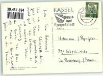34117 W3500 Kassel , Hess - Ständeplatz Straßenbahn VW Käfer