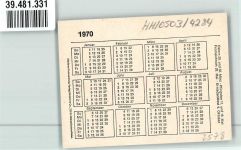 46359 W4284 Heiden , Kr Borken, Westf KEINE AK Salon Anton Denker Kalender