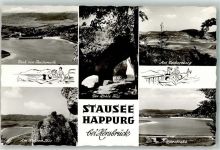 91217 W8562 Hersbruck - Blick von Reicheneck u.Hohie - Fels u.am Deckersberg