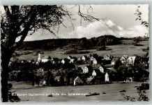 69483 W6948 Hartenrod , Odenw Foto AK mit Kath. Kirche St. Johannes Nepomuk