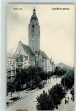 10115 W1000 Charlottenburg - Rathaus Straßenbahn Feldpost