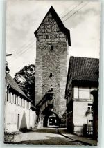 97702 W8732 Münnerstadt - Jörgerturm mit Jugendherberge