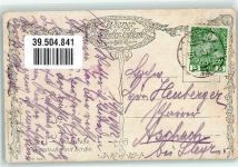 1030 Wien 3. Bezirk, Landstraße 1912 Künstlerkarte Hauptstraße mit Kirche Wiener Künstler Postkarte Serie 794/9