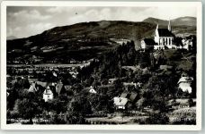 8111 Straßengel 1944 Foto AK mit Wallfahrtskirche Maria Straßengel
