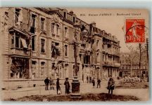 62000 Arras 1920 Gebrauchsspuren Boulevard Carnot Ruines Uniform