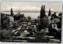 88662 W7770 Überlingen , Bodensee Foto AK Stadtgarten