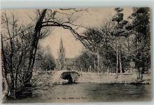02150 Sissonne - Blick vom Park Ort handschriftlich